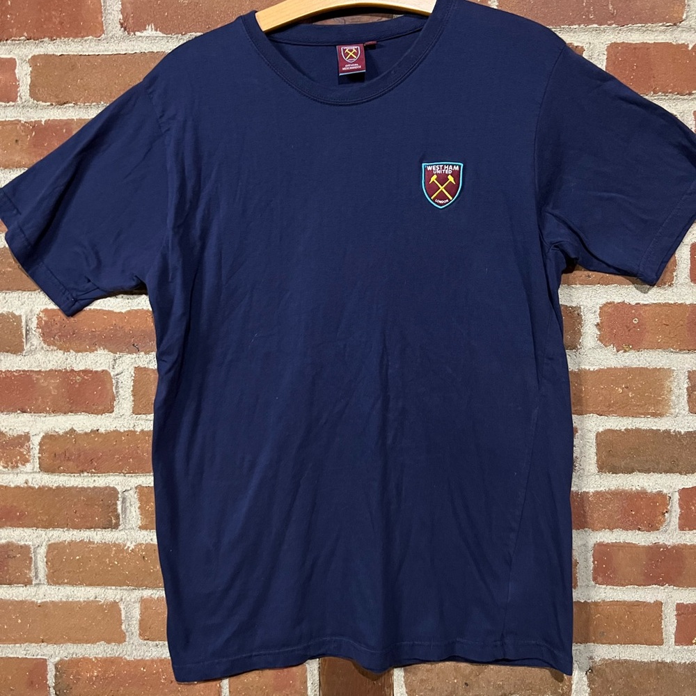 West H United Navy Blue Men's T-Shirt